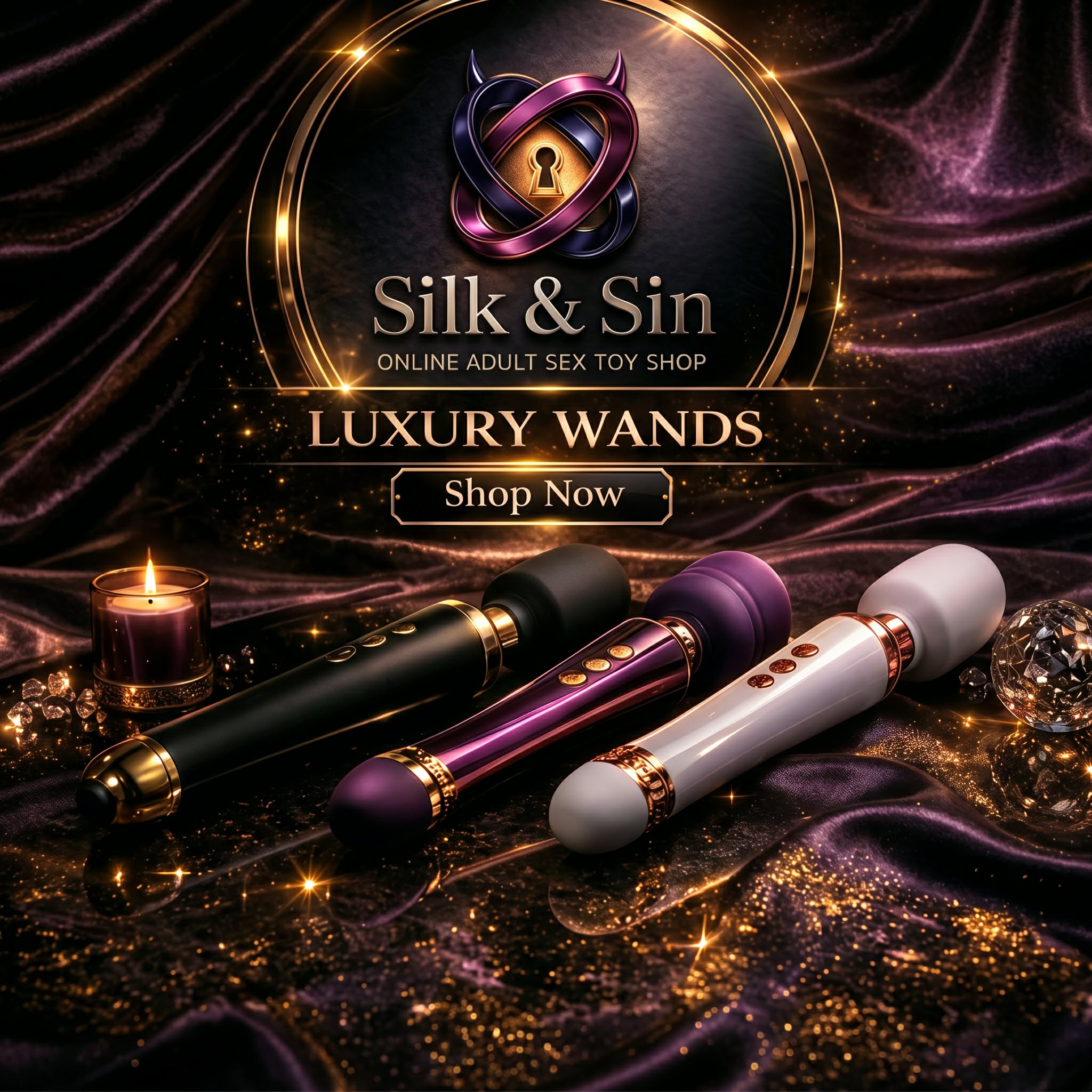 Luxury Wands - silkandsin