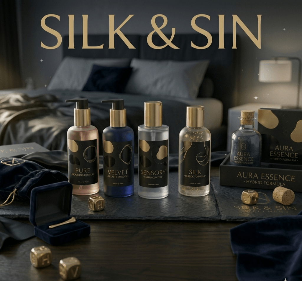 Luxury Water-Based Lubricant for Sensitive Skin - silkandsin