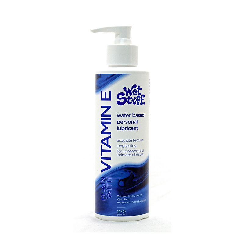 Wet Stuff Plain with Vitamin E Pump 270g-GW38060