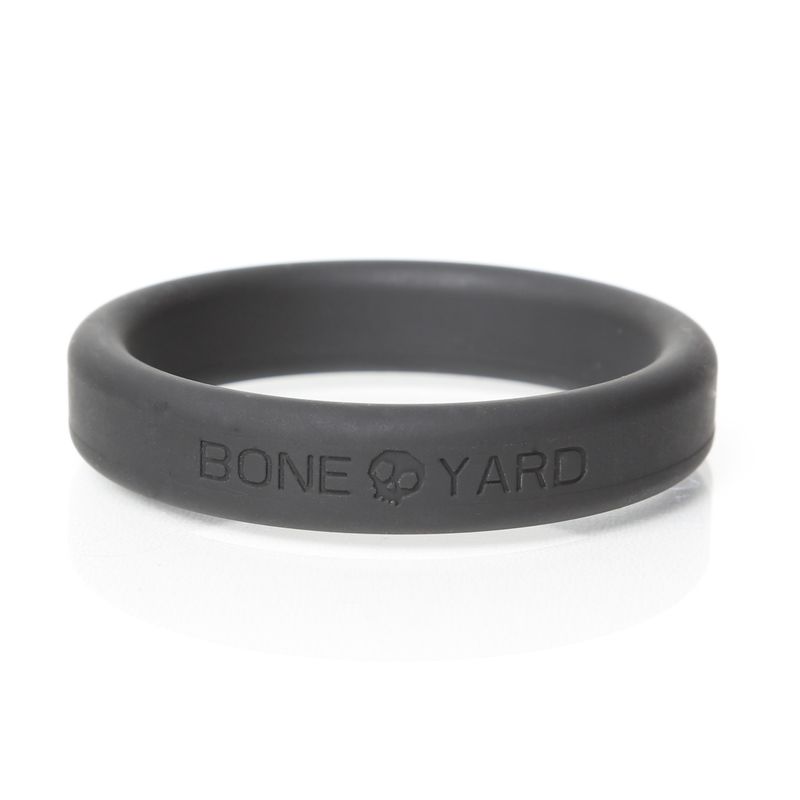 Boneyard Silicone Ring 50mm Black-BY0150