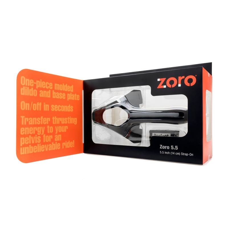 Zoro Strap-On 5.5in Black