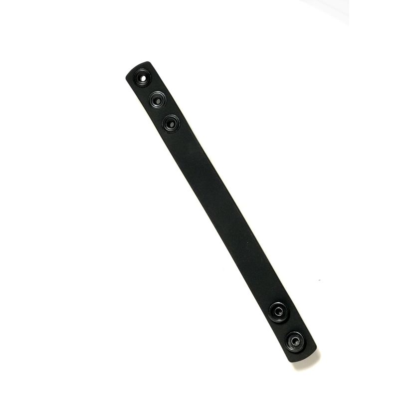 Boneyard Silicone Cock Strap - 3 Snap Ring - Black-BY0300