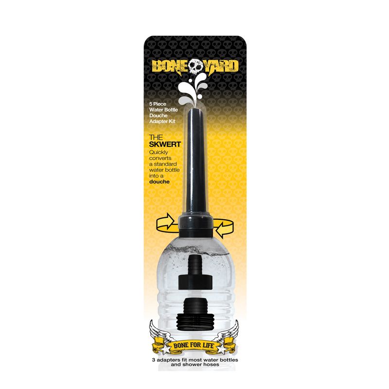 The Skwert 5 Pc Douche Kit Clamshell-BY0400