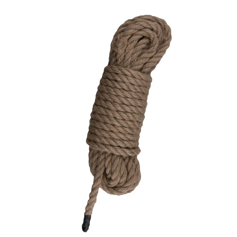 Bondage Rope Hemp 5m-ET256BRN