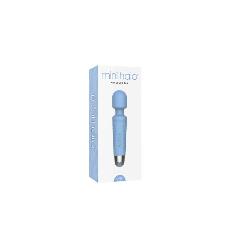 Shibari Mini Halo Wireless 20X Powder Blue-MH-3113-BLU