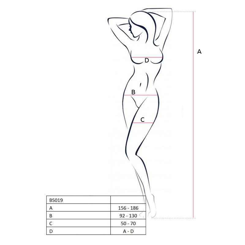 Bodystocking BS019 BLK