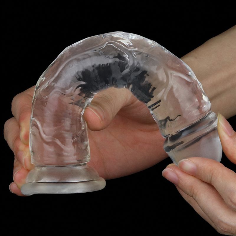 Clear Dildo 7in-LV310015
