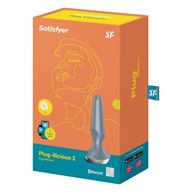 Satisfyer Plug-ilicious 2 Ice Blue-4003290