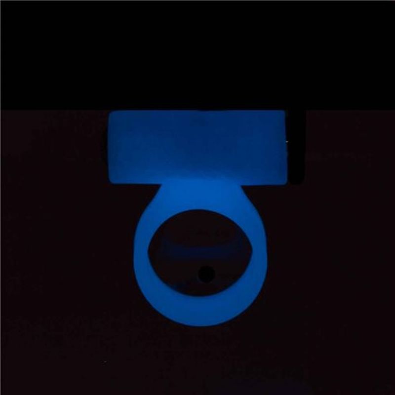 Power Bullet Cosmic Cock Ring w Bullet Glow in the Dark-52466