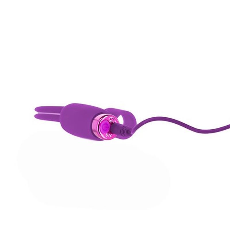 Power Bullet Teasing Tongue w Rechargeable Bullet Purple-98315