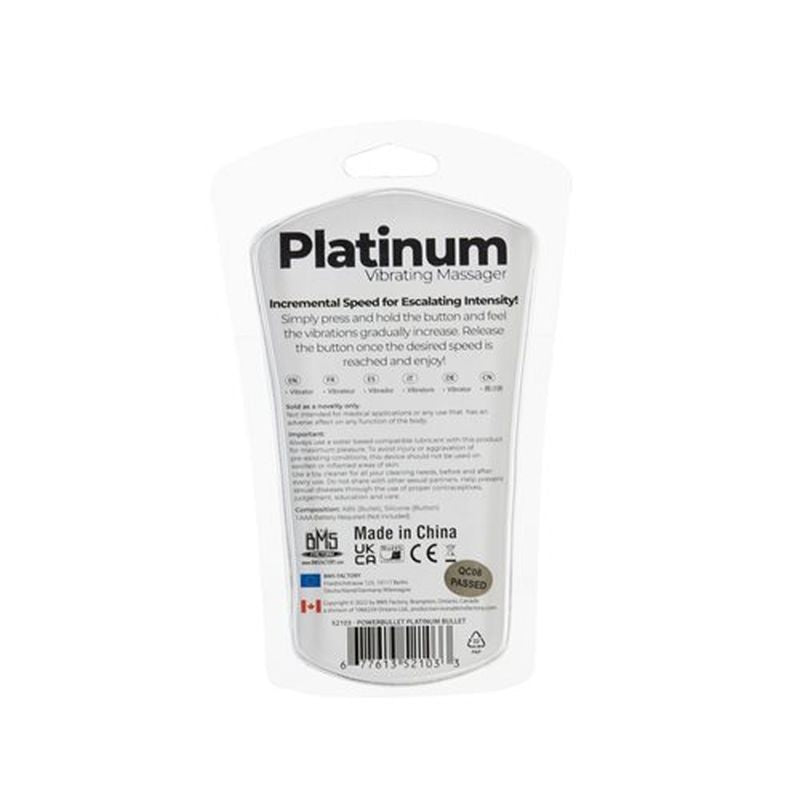 Platinum Bullet 9cm-52103