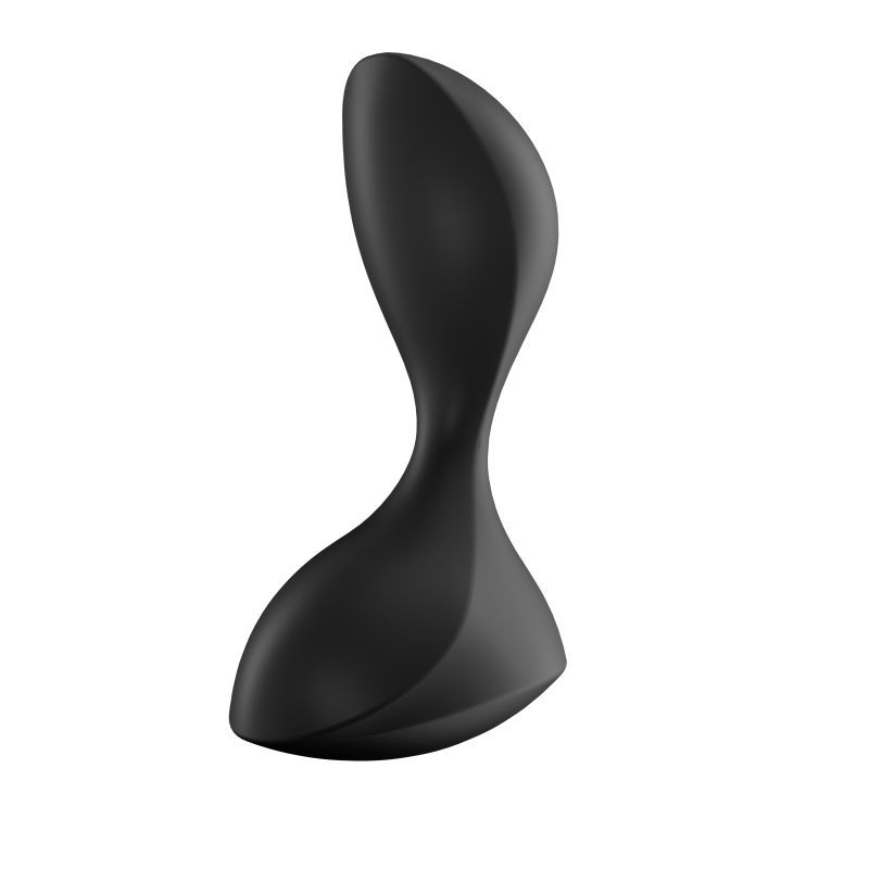 Satisfyer Sweet Seal Vibrating Anal Plug Black-4006758