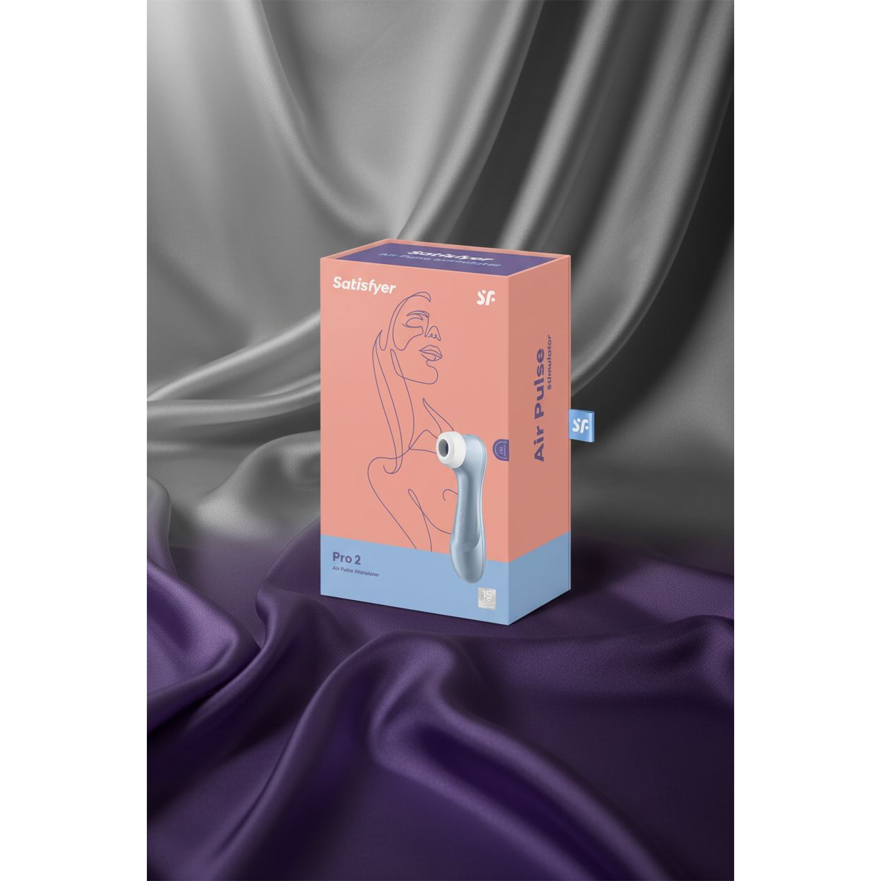 Satisfyer Pro 2 G2 Air Pulse Clitoral Stimulator Blue-4009889