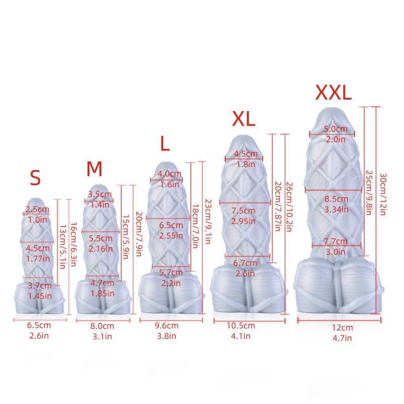 Fetishique Liquid Silicone Dildo Medium-21581-SIL-M