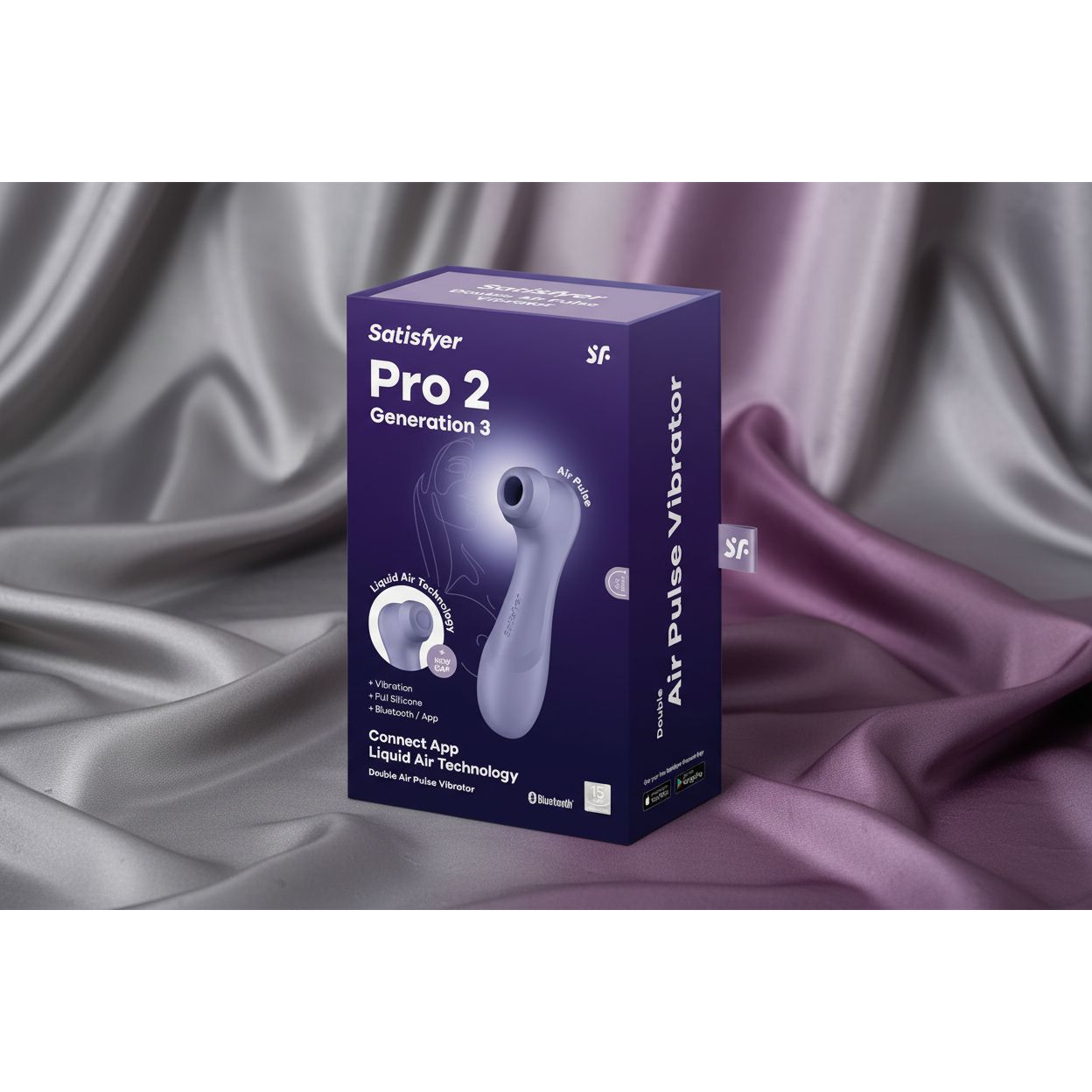 Satisfyer Pro 2 Gen 3 App Control Clitoral Stimulator Lilac-4051864