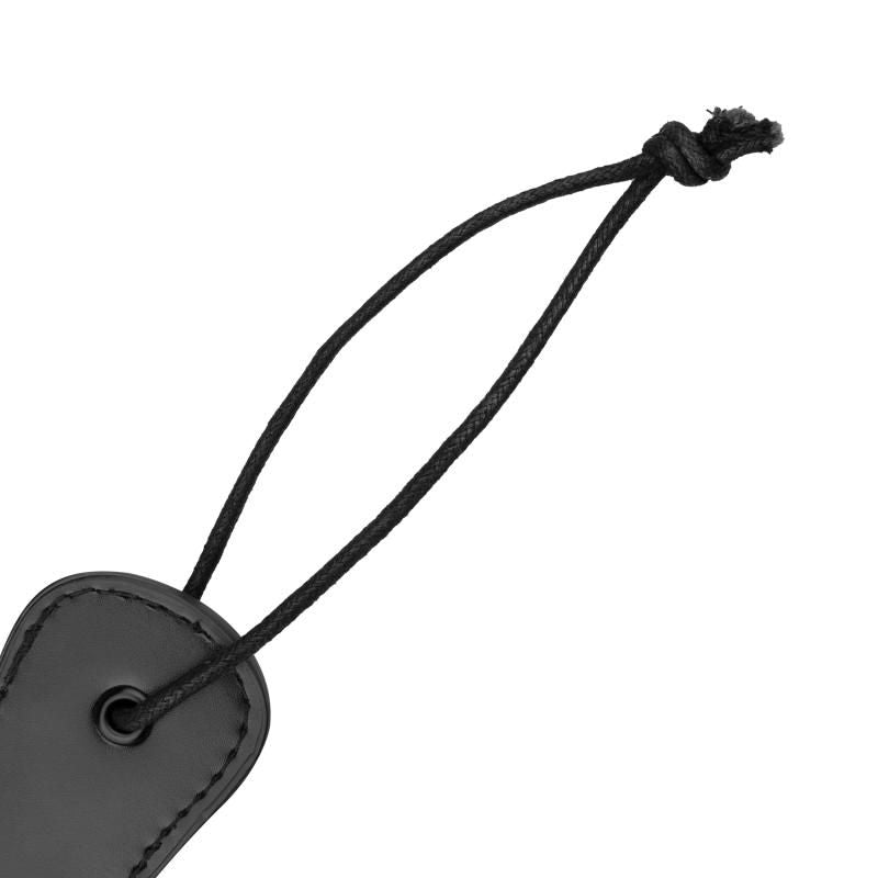 Faux Leather Paddle Black-BF021BLK