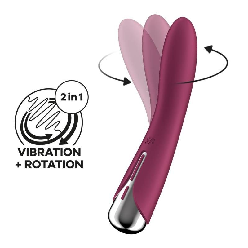 Satisfyer Spinning Vibe 1 Red-4048697