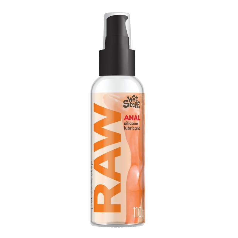 Wet Stuff Raw Anal Silicone Lubricant Pump Top 110g-GW50501