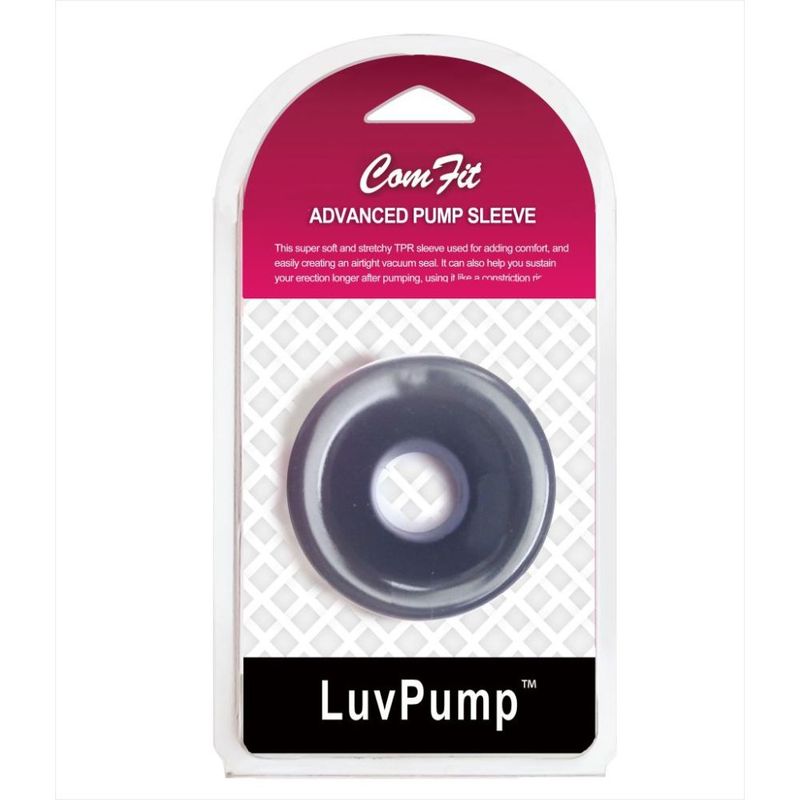 Silicone Donut Cushion Black for Pump Cylinder 2.15in - 2.5in Dia-S05-L
