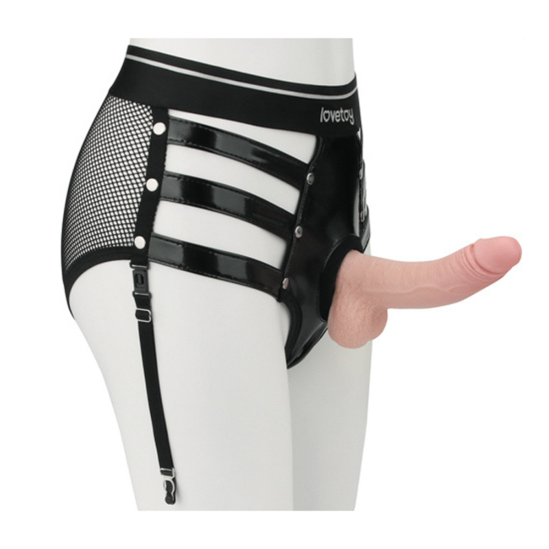 Rebellion Reign Iconic Harness Strap on Set XS/S-LV781001A