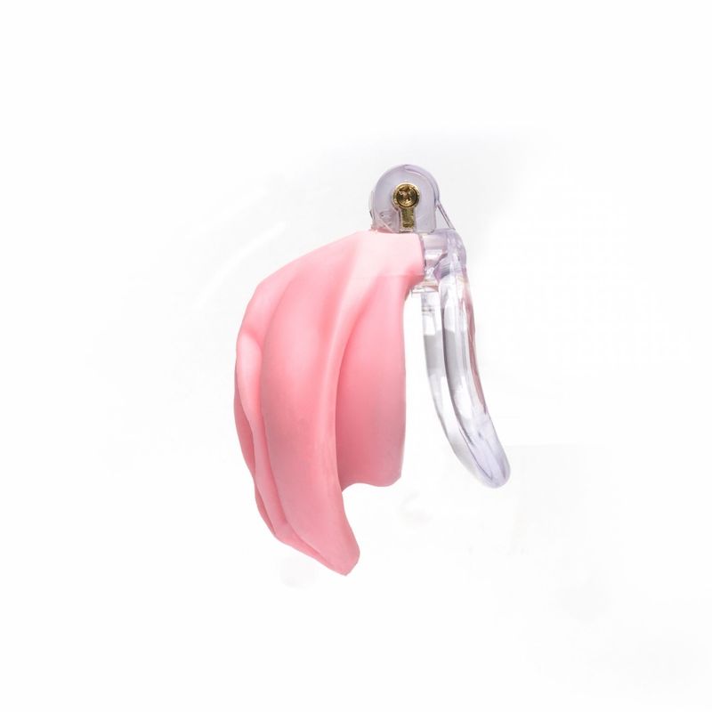Pussyfyer Pussification Pink Pussy Chastity Cage