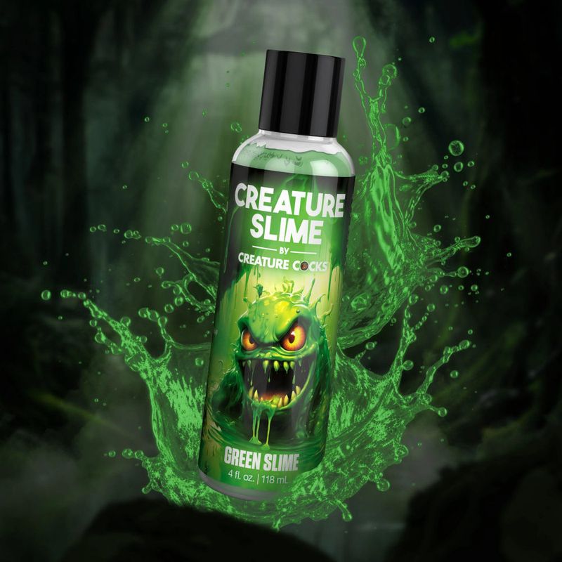 Creature Slime Green Slime Water Based Lubricant 4oz-AH586-4OZ