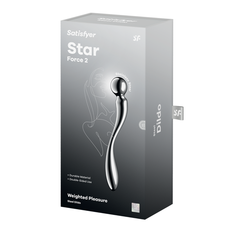 Satisfyer Star Force 2 Metal Dildo-4066943