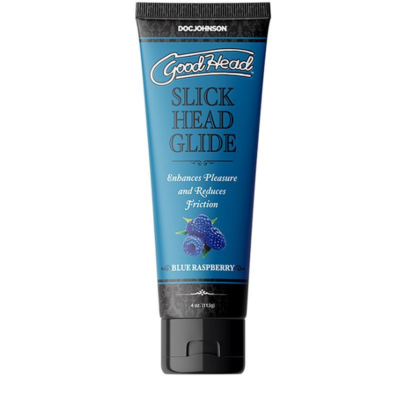 GoodHead Slick Head Glide Blue Raspberry 4 oz/113g-1361-06-BX