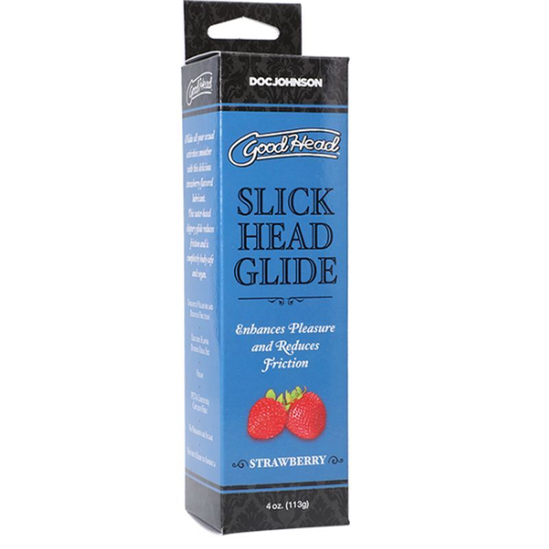 GoodHead Slick Head Glide Strawberry 4 oz/113g-1361-03-BX