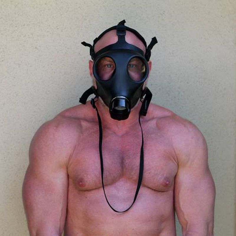 Adjustable Rubber Gas Mask