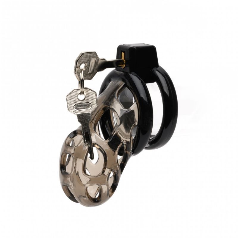 Gladiator Size 1 Soft Cock Cage with Pussification Plug