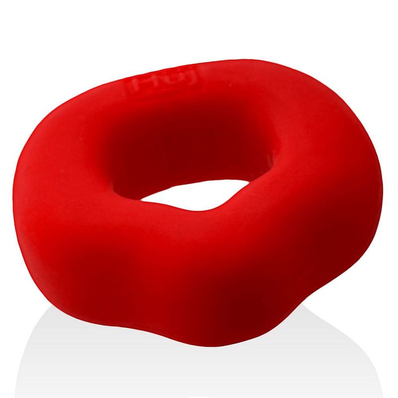 Fit Grips 2 Pc Ergo Cockring Black Red