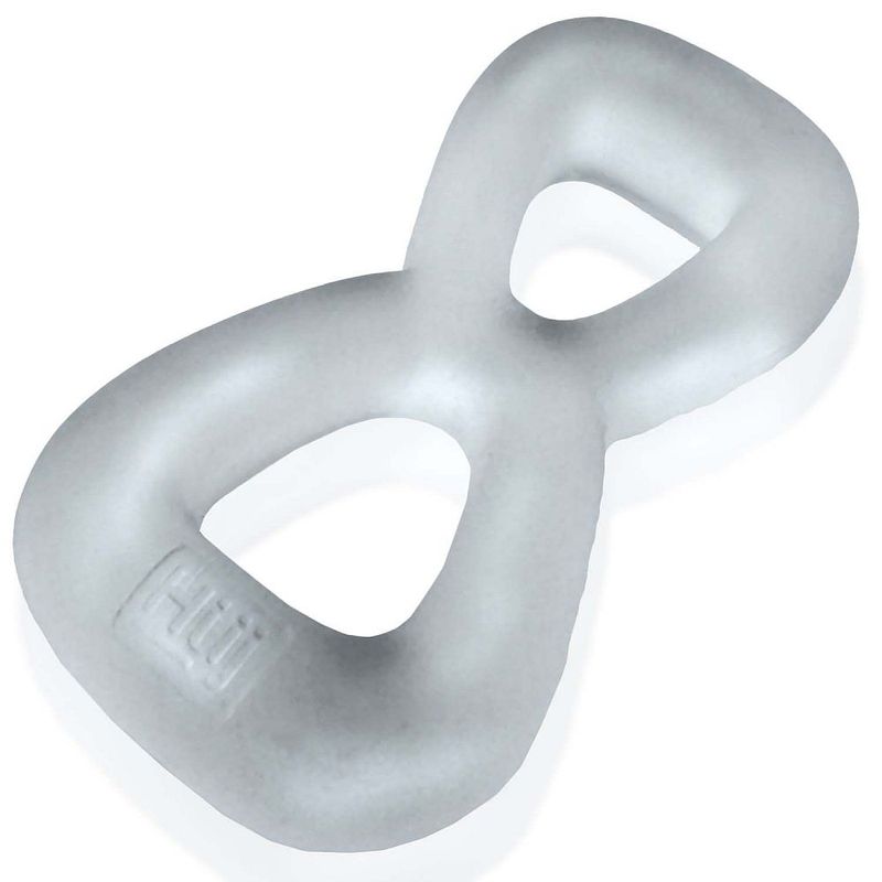 Boomerang Double Cockring Ball Stretcher Clear