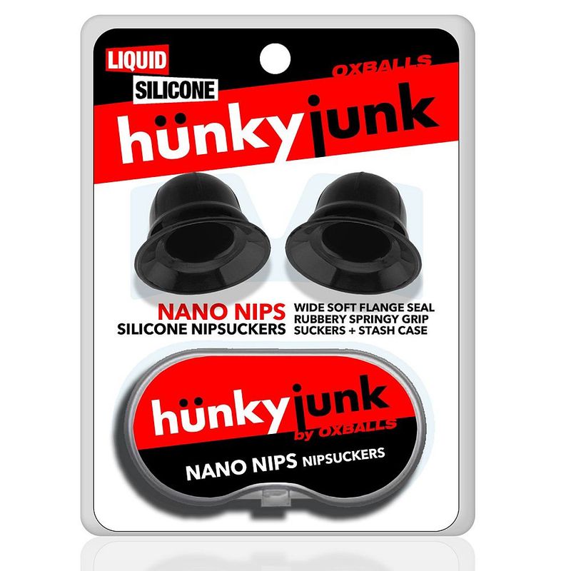 Nano Nips Nipple Sucker Silicone Black w Storage Case