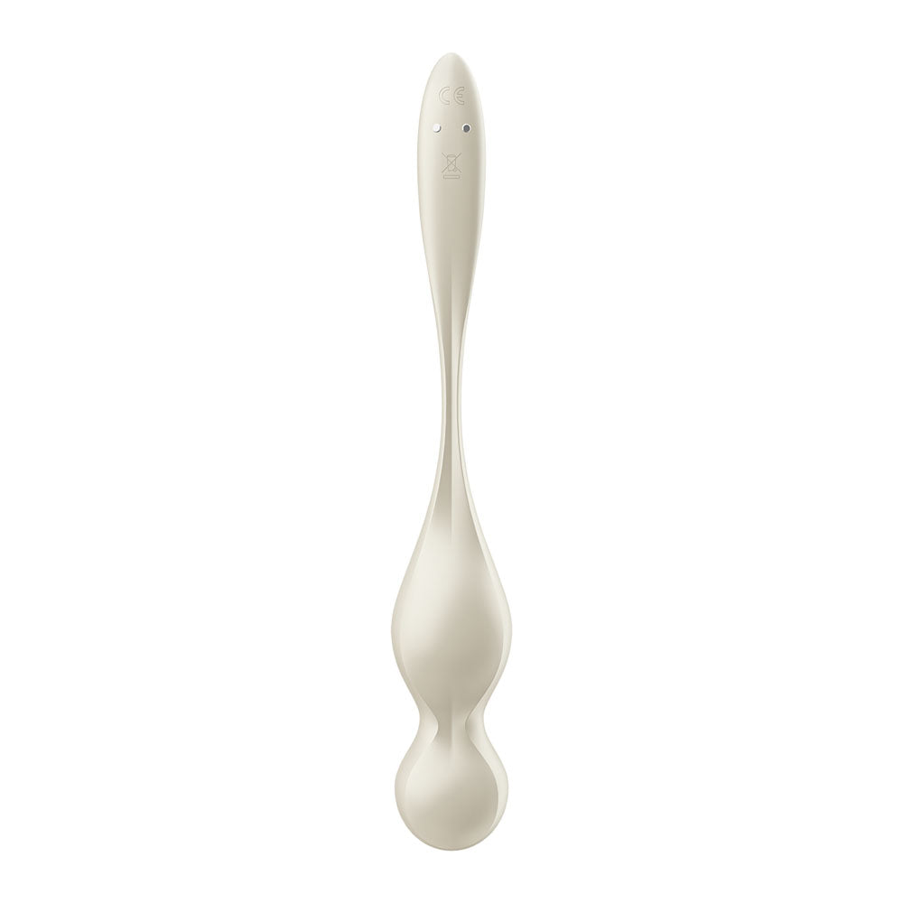 Satisfyer Love Birds 1 - White - White USB Rechargeable Pelvic Floor Trainer with App Control