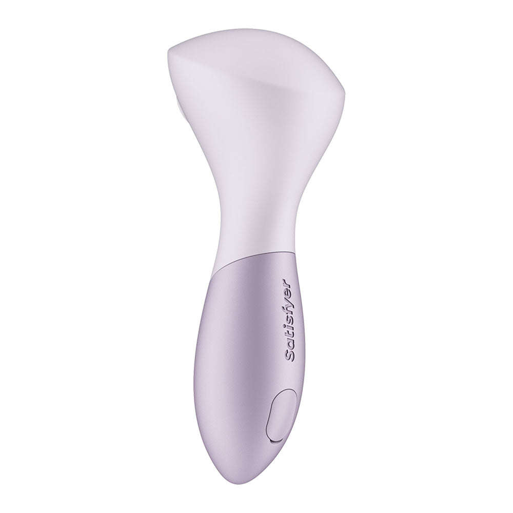 Satisfyer Wand-erful - Violet 15.8 cm USB Rechargeable Air Pulse Massage Wand
