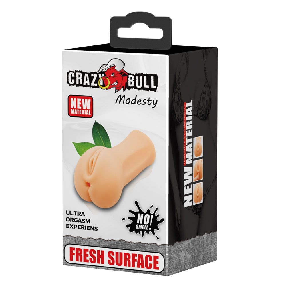 CRAZY BULL MODESTY Vagina Stroker - Flesh Vagina Stroker