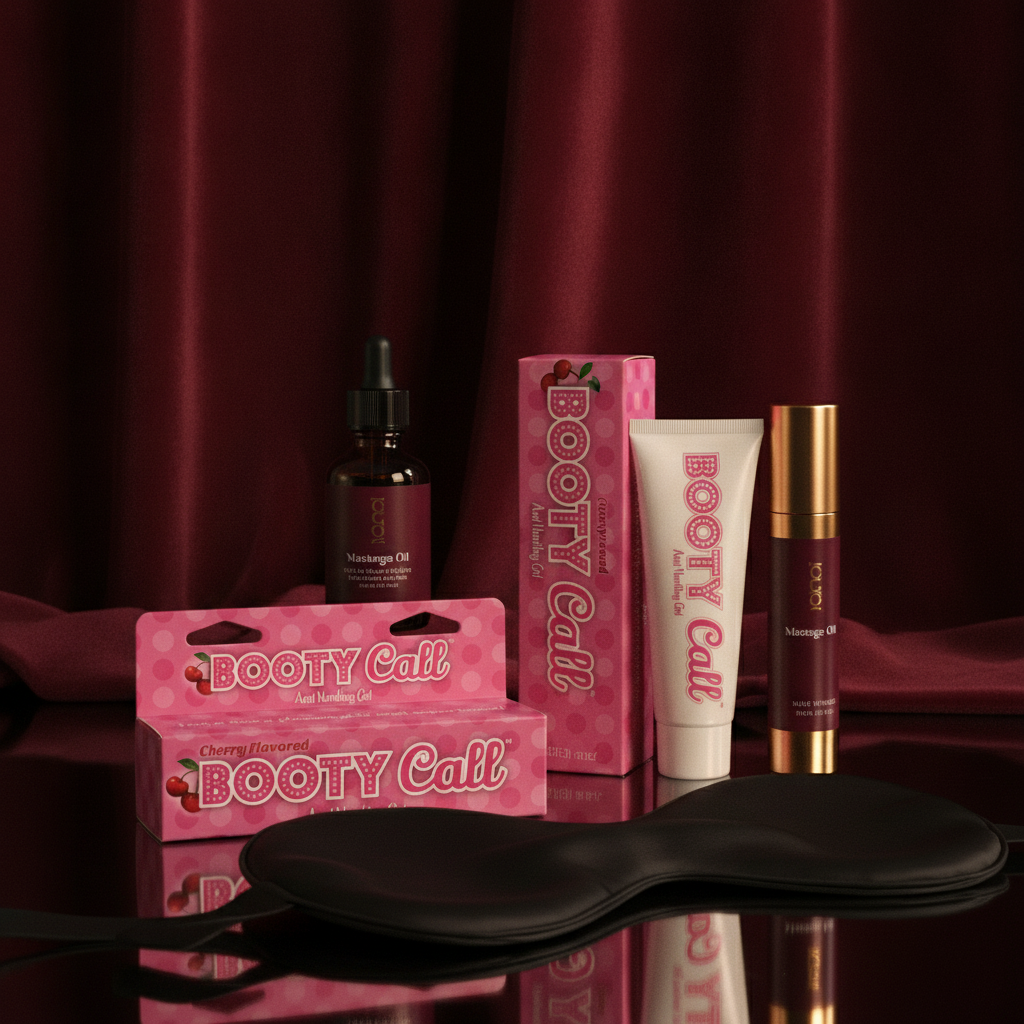 Booty Call - Cherry - Cherry Flavoured Anal Numbing Gel - 44 ml (1.5 oz) Tube | Enhance Anal Pleasure with BootyCall Cherry Gel