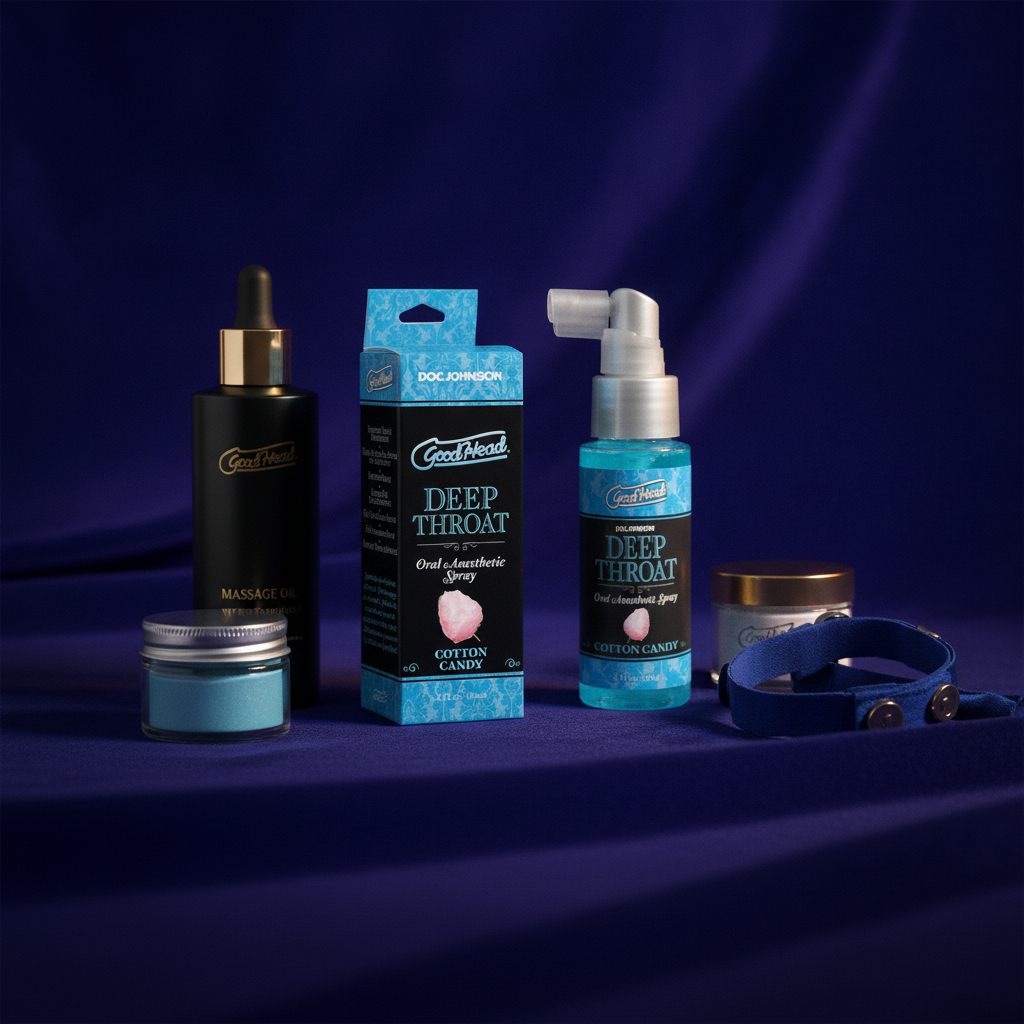 GoodHead Deep Throat Spray - Cotton Candy - Cotton Candy Flavoured Deep Throat Spray - 59 ml Bottle | GoodHead Deep Throat Spray - Cotton Candy - Cotton Candy Flavoured Deep Throat Spray - 59 ml Bottle | Discreet Delivery Australia | Silk and Sin
