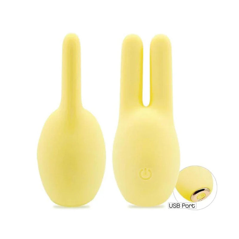 Honey Bunny - Yellow - Yellow USB Rechargeable Stimulator