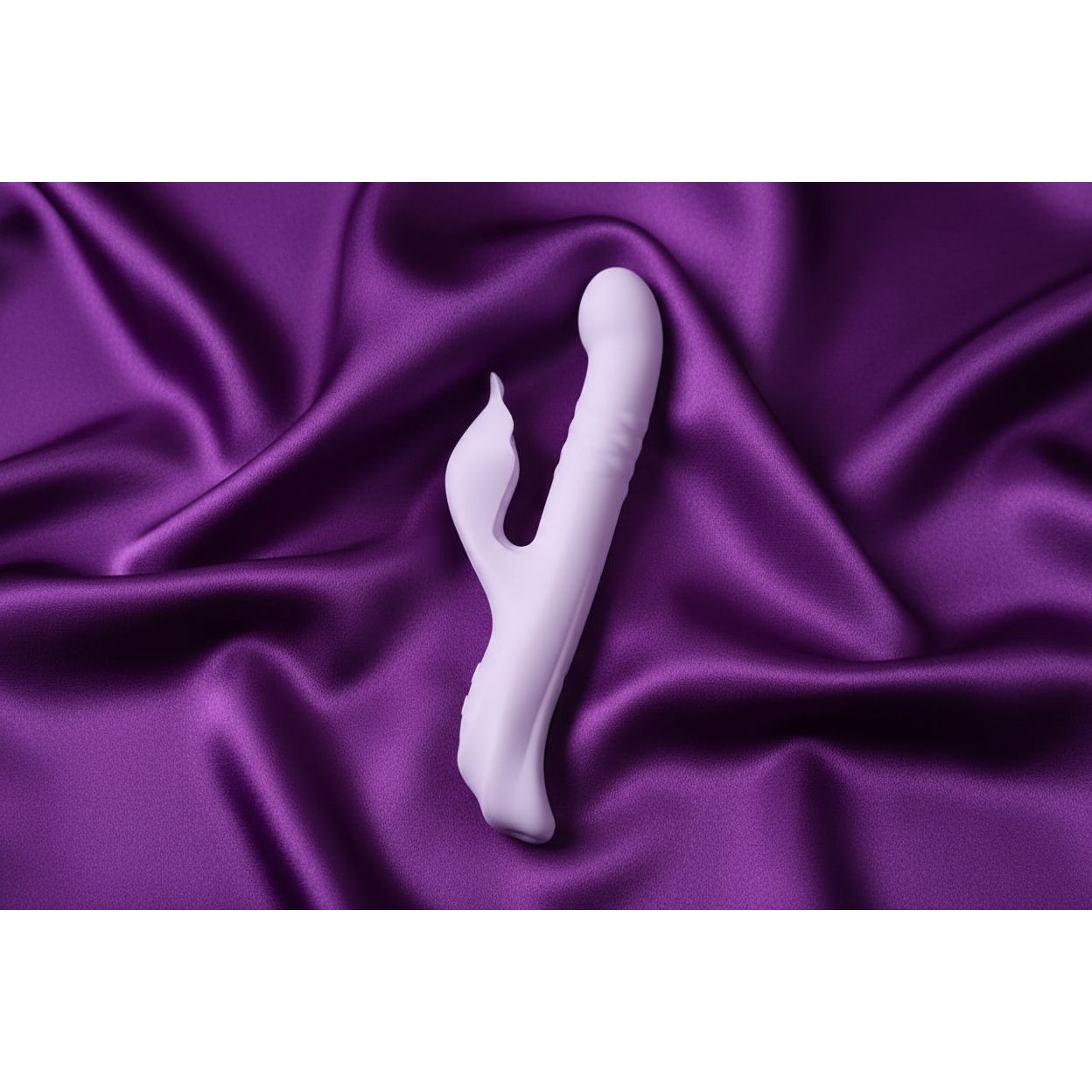 Adam & Eve EVES THROBBER - Lilac 25.4 cm USB Rechargeable Pulsating Rabbit Vibrator