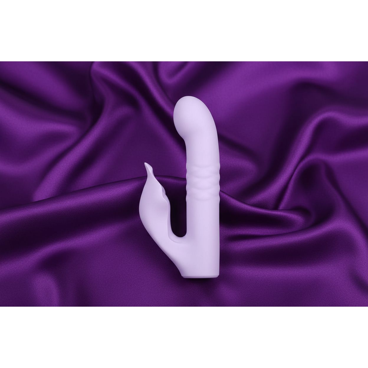 Adam & Eve EVES THROBBER - Lilac 25.4 cm USB Rechargeable Pulsating Rabbit Vibrator