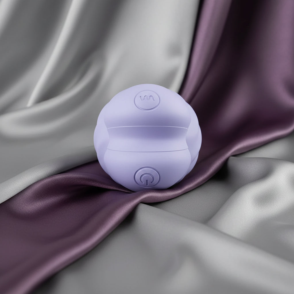 Adam & Eve SPIRAL LOVE Wearable Egg - Purple USB Rechargeable Wearable Vibrating Egg with Wireless Remote