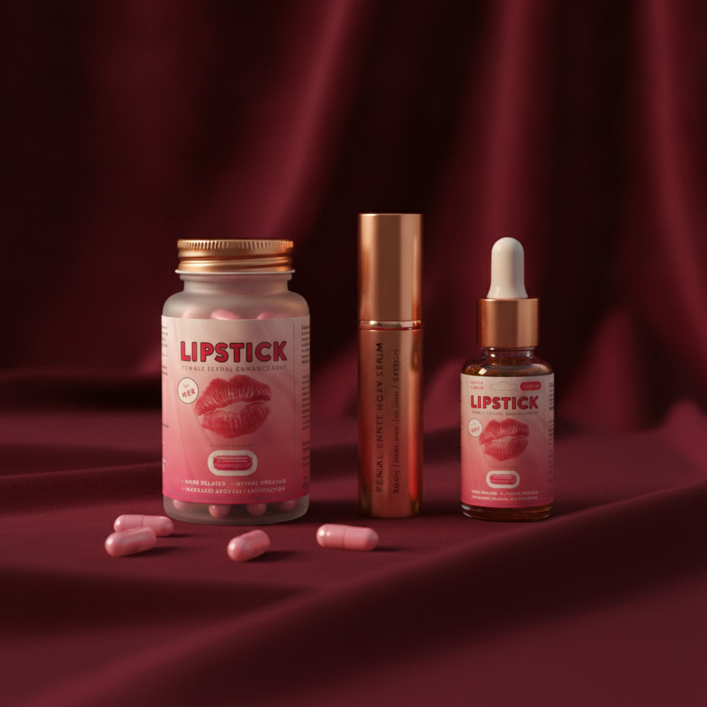 Lipstick Female Libido Single Pill | Lipstick Female Libido Single Pill | Discreet Delivery Australia | Silk and Sin