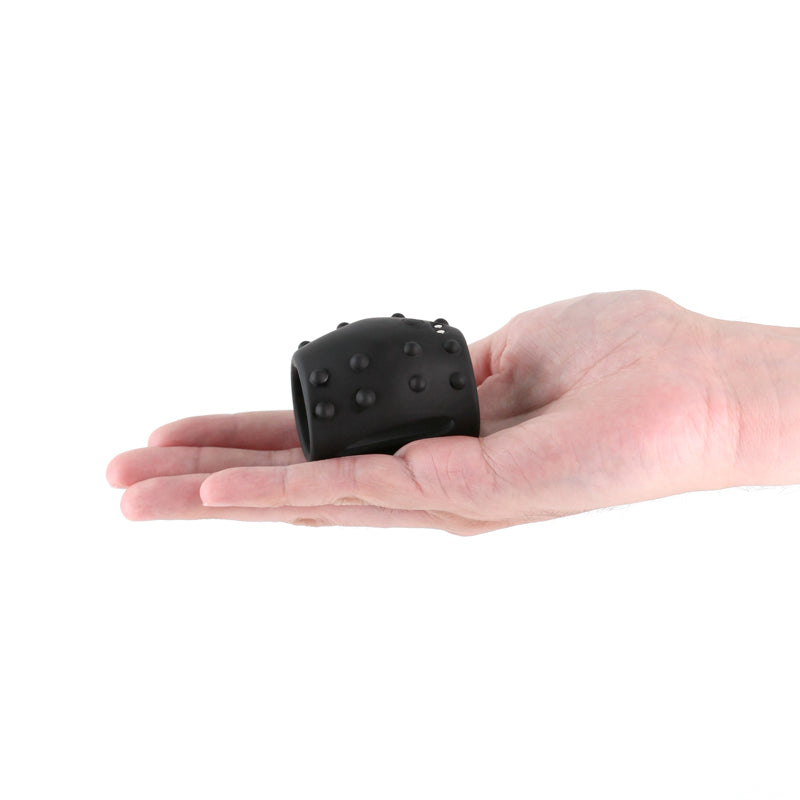 Renegade Sidekick - Black - Black USB Rechargeable Vibrating Penis Cage
