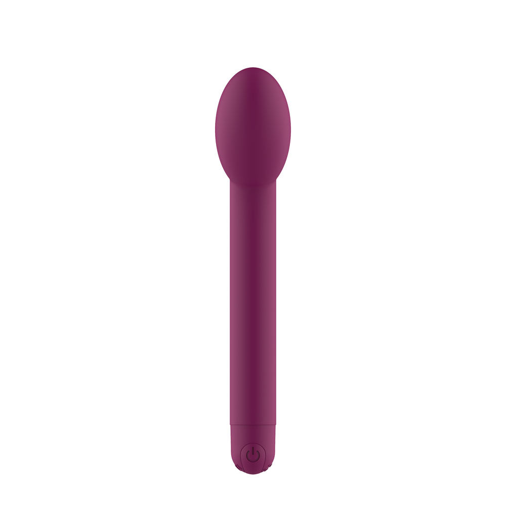 Passion Play Silicone G-Spot Vibrator - Purple 20.7 cm USB Rechargeable G-Spot Vibrator