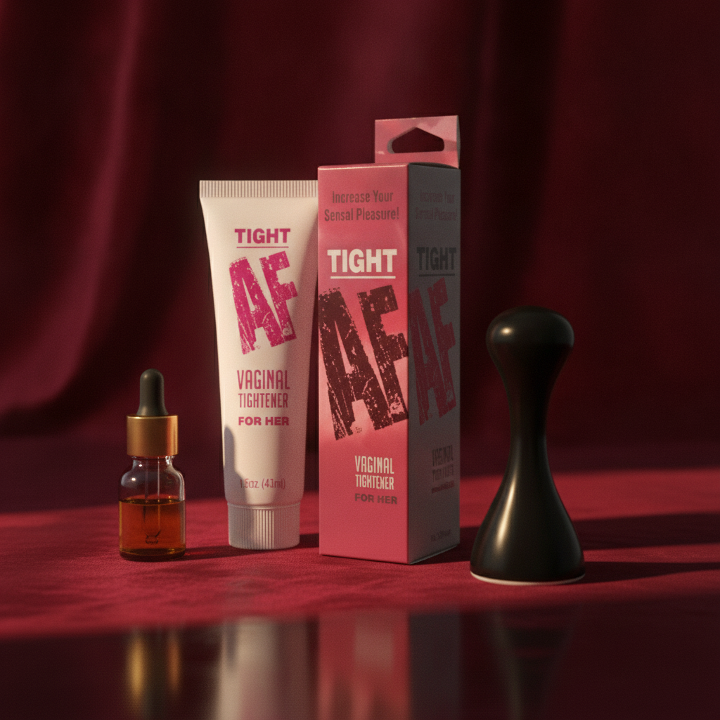 Tight AF - Female Tightening Cream - 44 ml (1.5oz) Tube | Boost Sensation with Tight AF Vaginal Tightener
