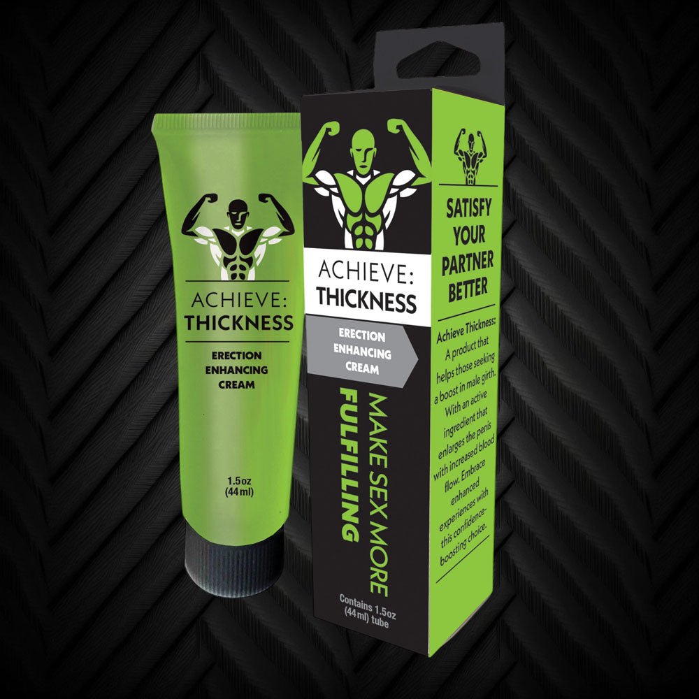 Achieve: Thickness - Erection Enhancing Cream for Men - 44 ml - Silk and Sin
