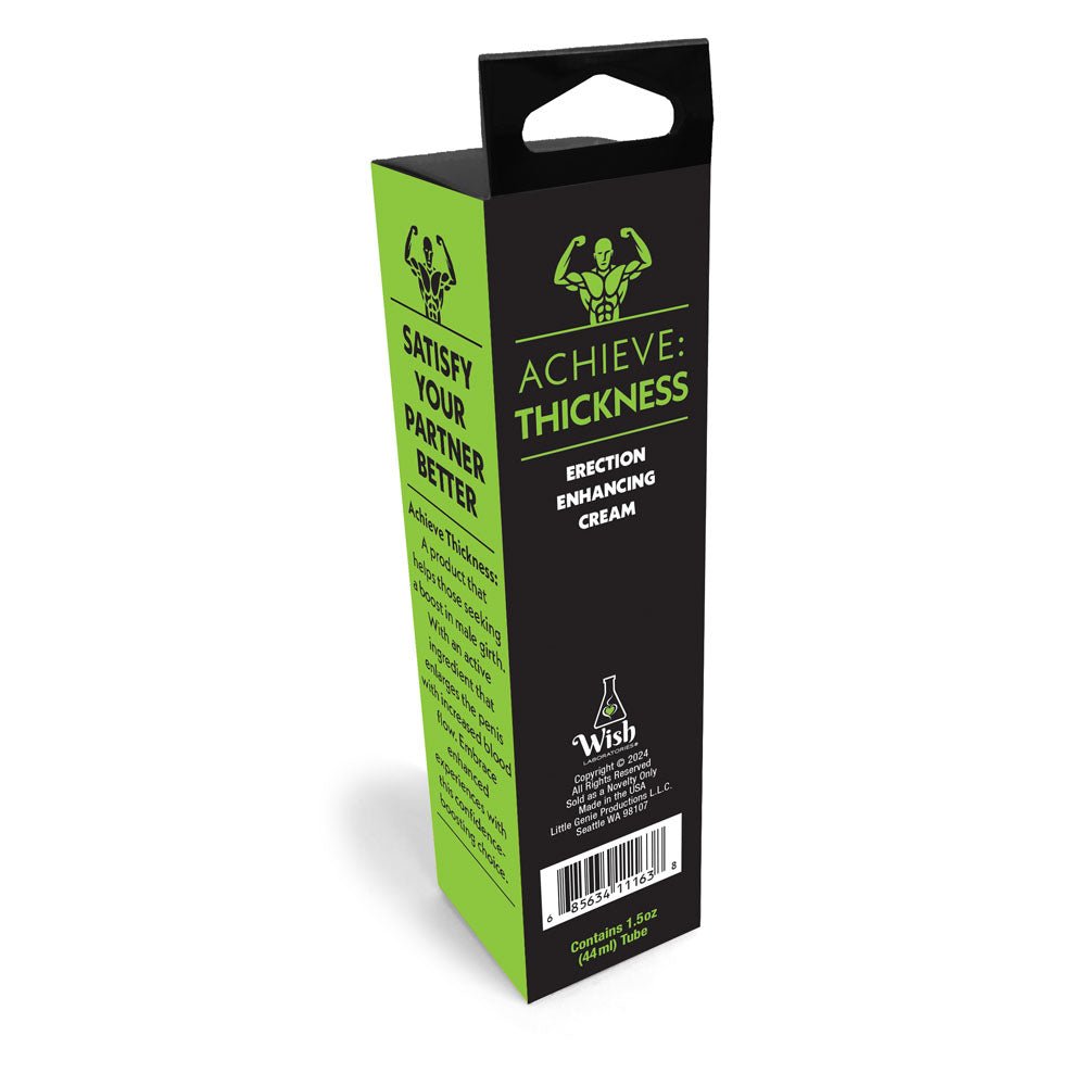 Achieve: Thickness - Erection Enhancing Cream for Men - 44 ml - Silk and Sin