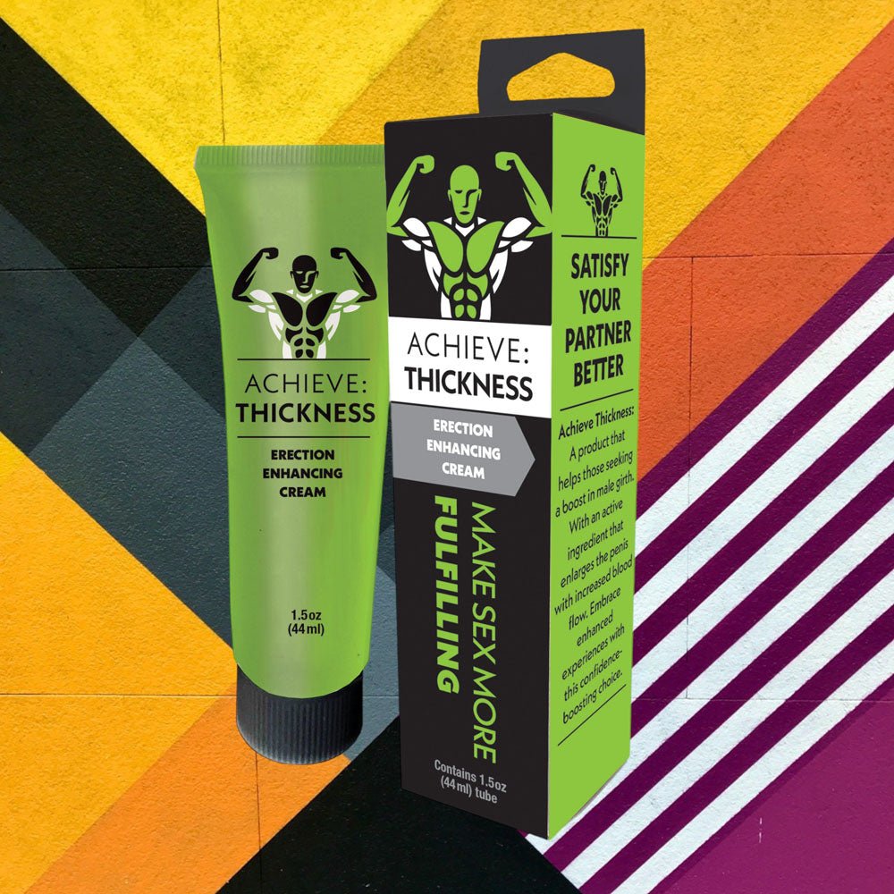 Achieve: Thickness - Erection Enhancing Cream for Men - 44 ml - Silk and Sin
